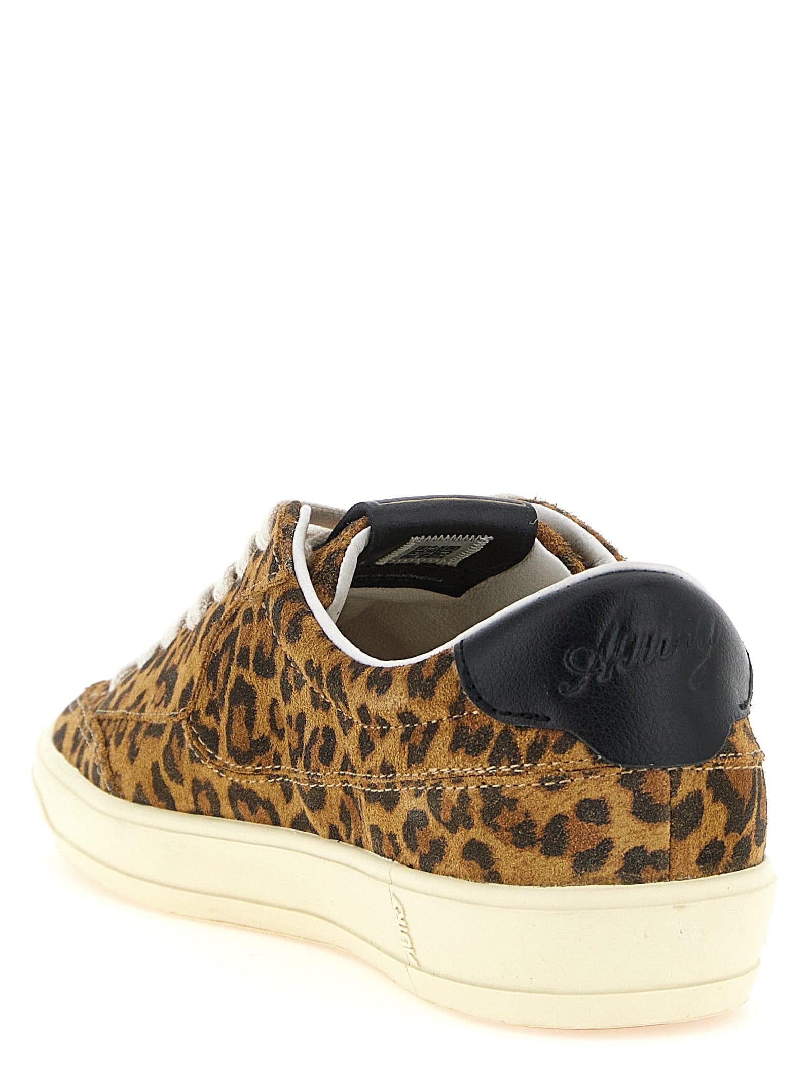 Brown Cowhide Low Top Sneakers - 3