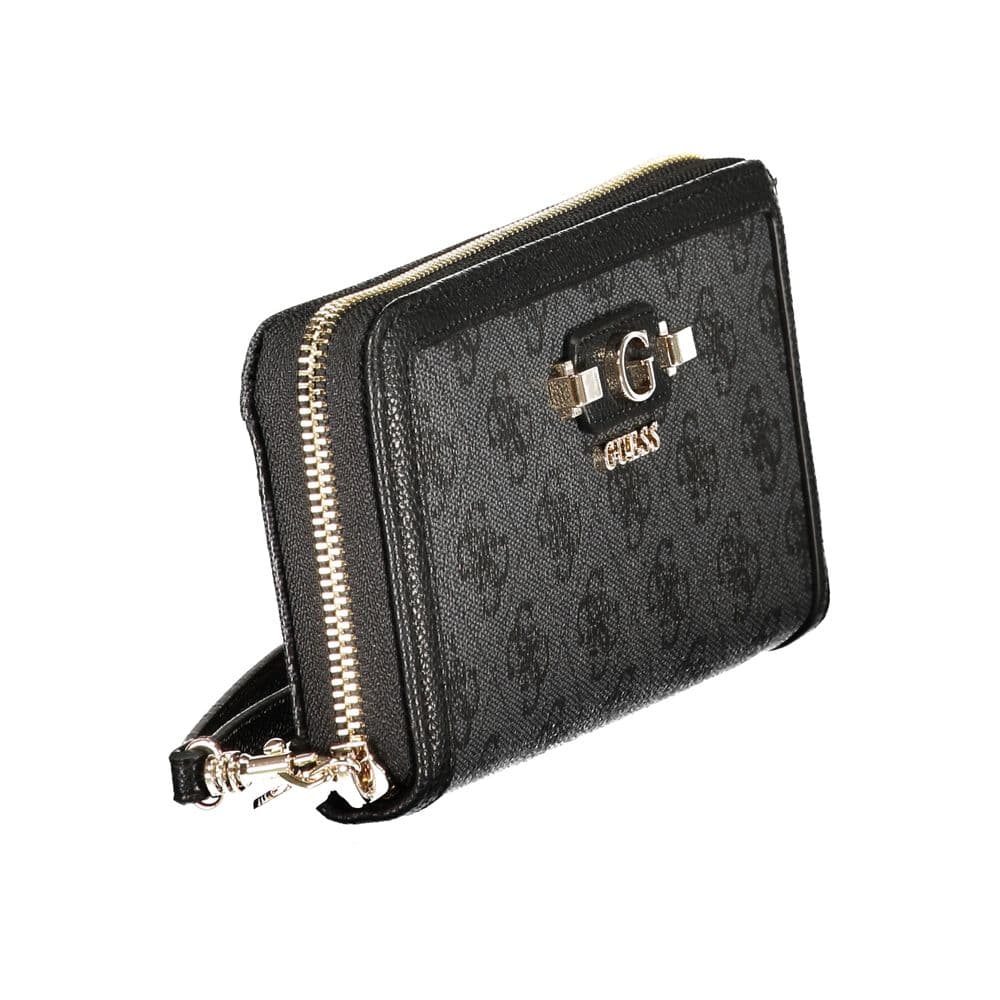 Nero Poliuretano Donna Wallet - 3