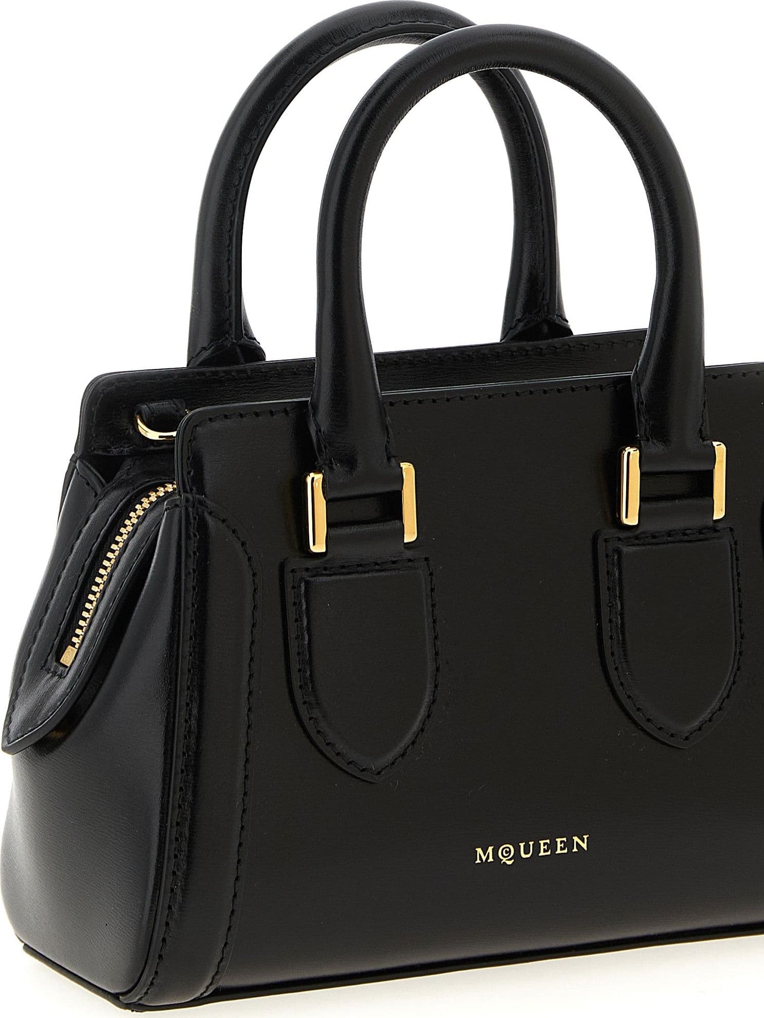 Black Calfskin Handbag - 3