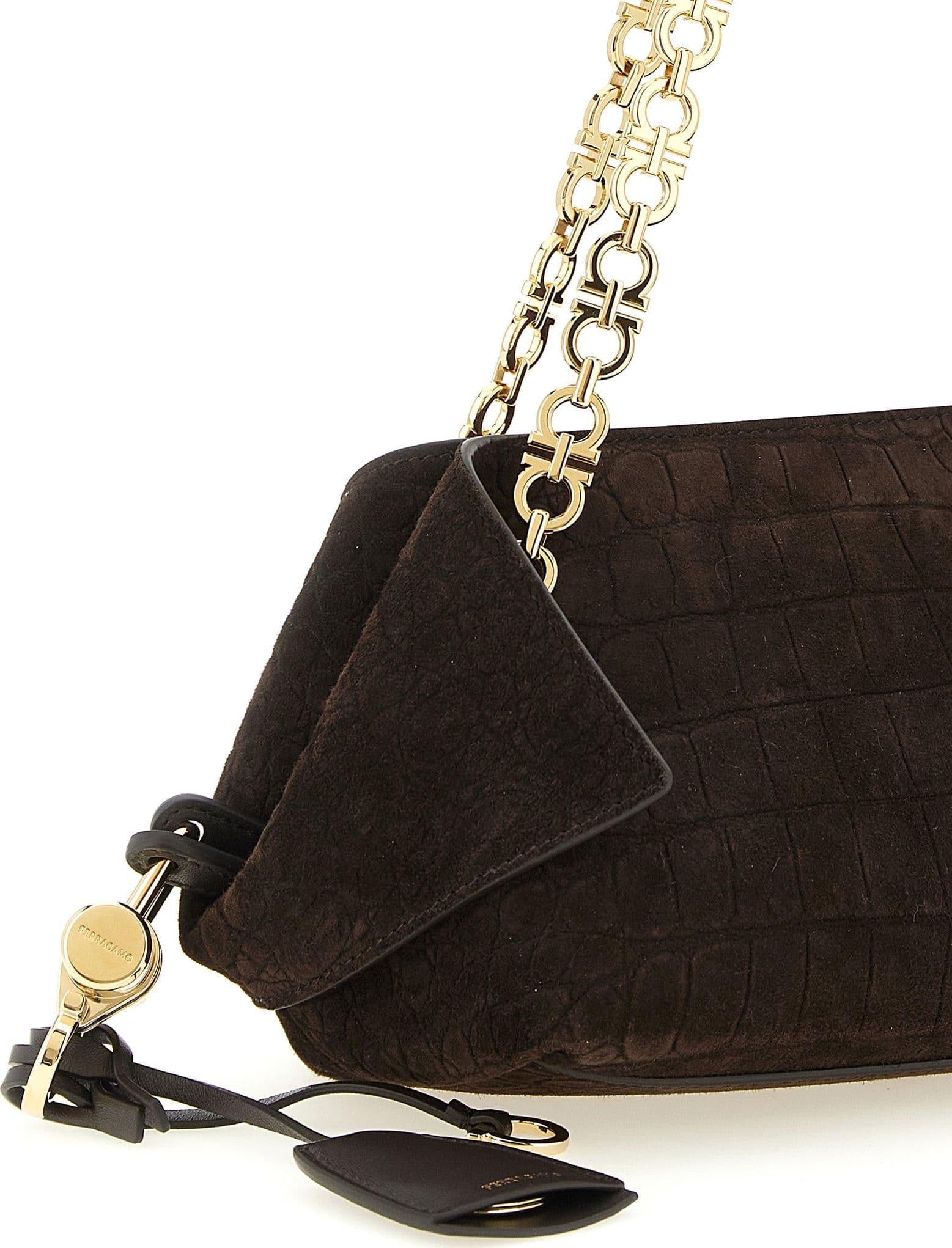 Brown Goatskin Shoulder Bag - 3