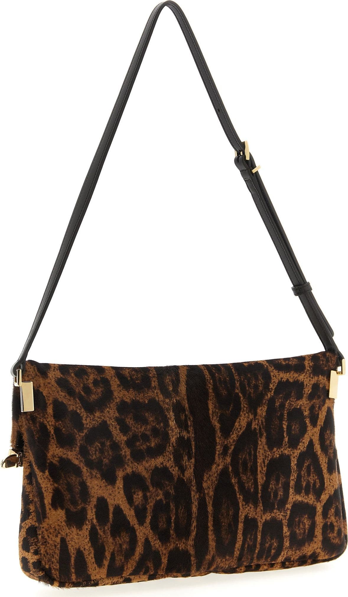 Brown Calfskin Shoulder Bag - 2