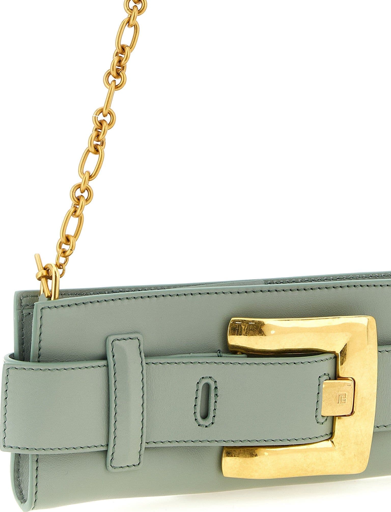 Bicolor Calfskin Clutch Bag - 3