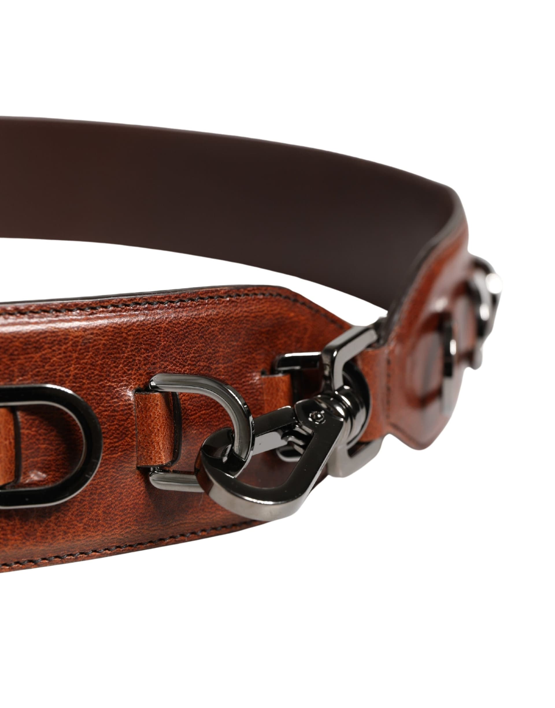 Brown Horse Velvet Leather Bag Accessory Shoulder Strap - 5
