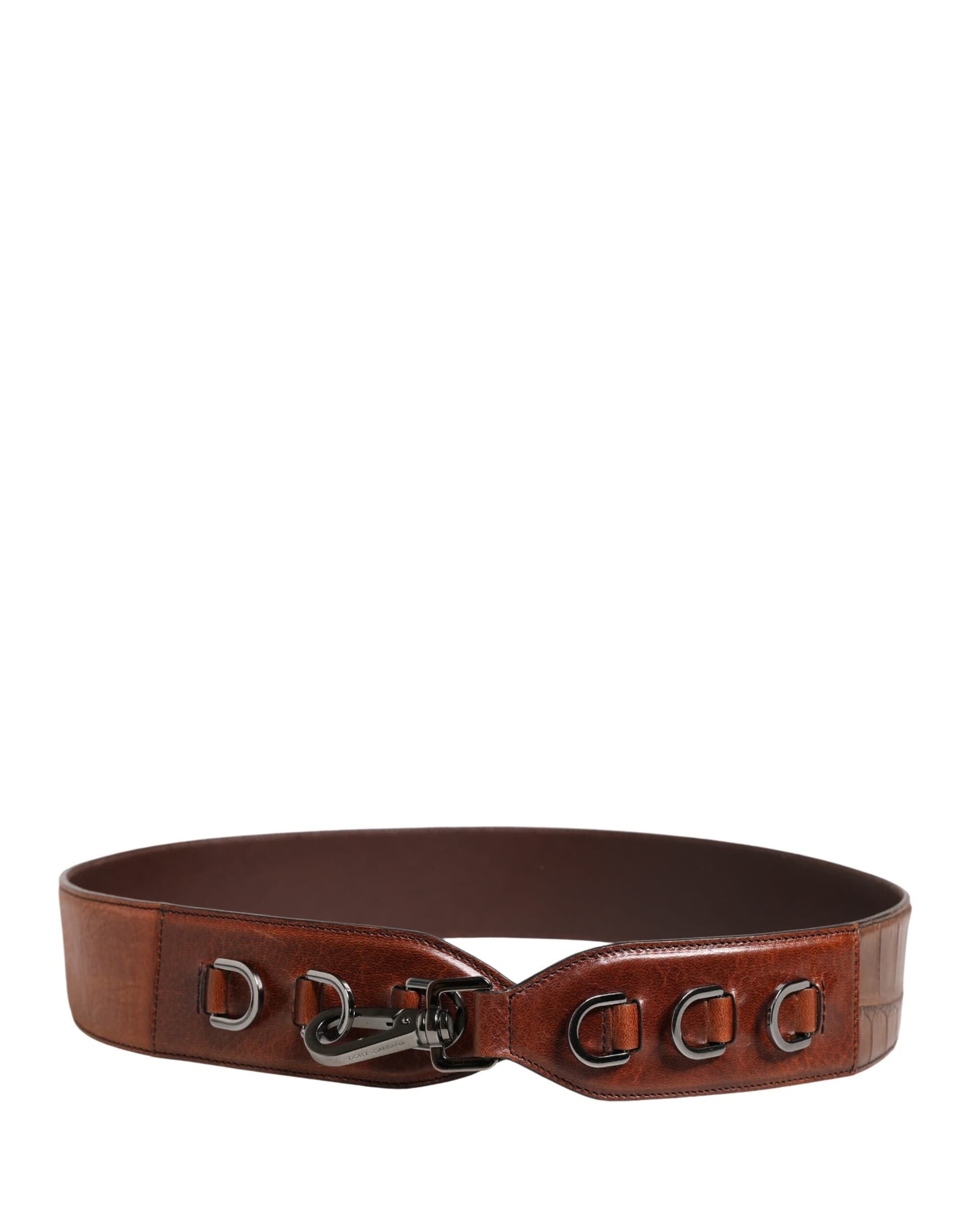 Brown Horse Velvet Leather Bag Accessory Shoulder Strap - 6