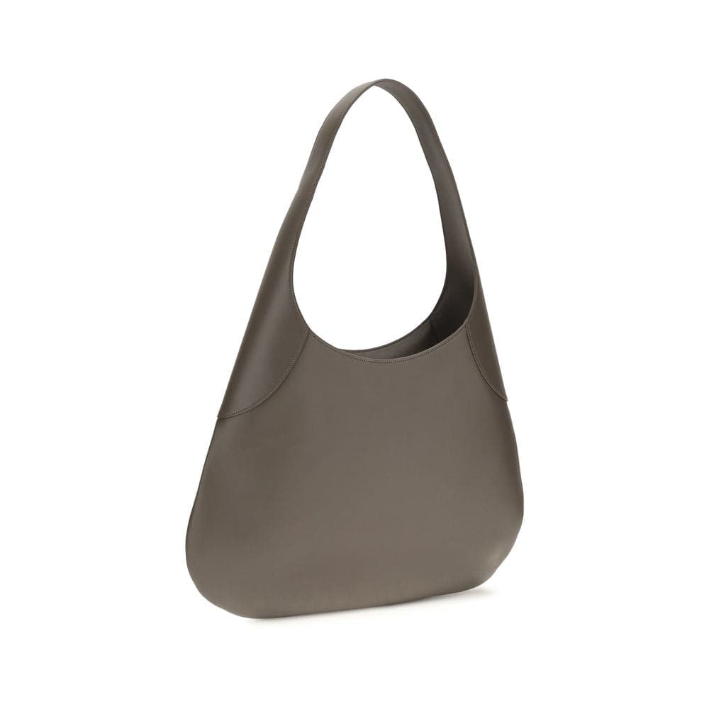Gray Calf Leather Bos Taurus Handbag - 3