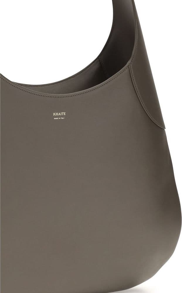Gray Calf Leather Bos Taurus Handbag - 4