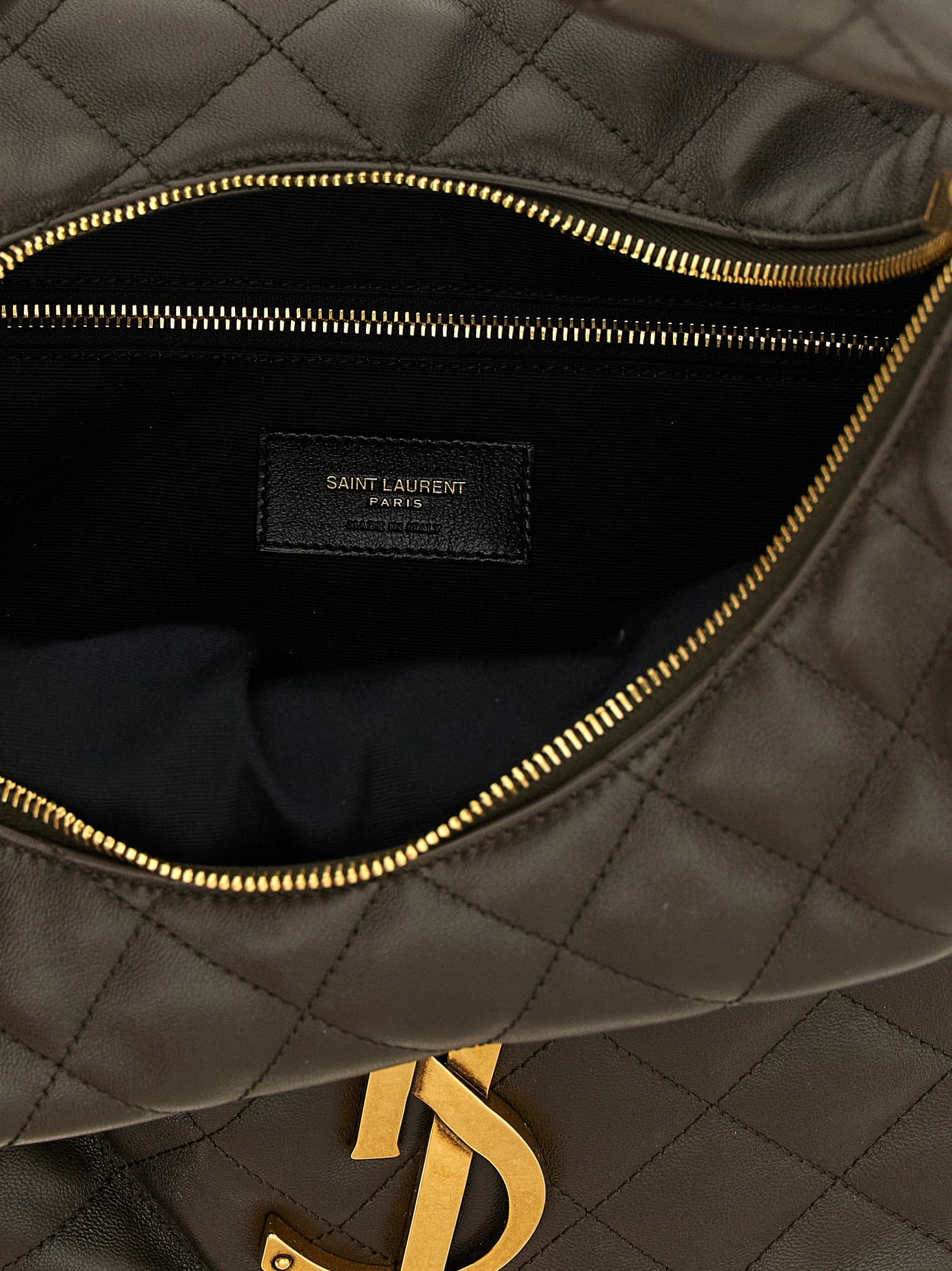 Brown Lamb Leather Shoulder Bag - 4