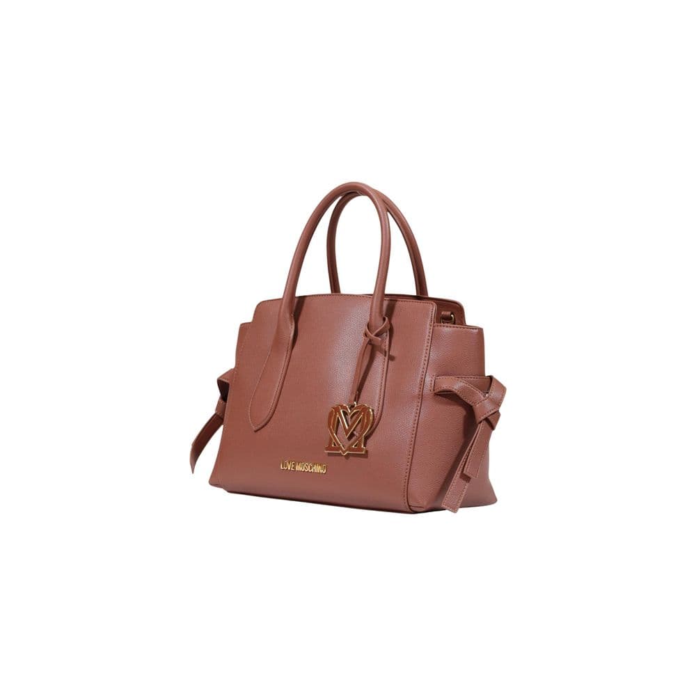 Brown Polyethylene Handbag - 2