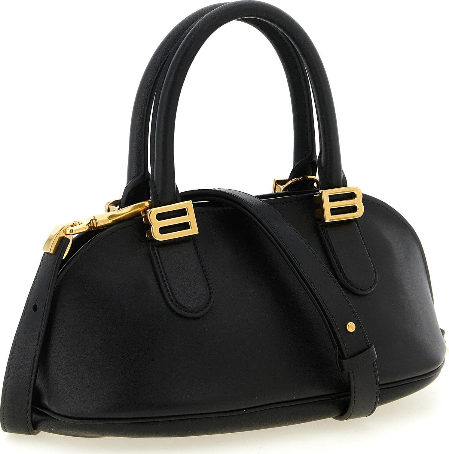 Black Calfskin Handbag - 2