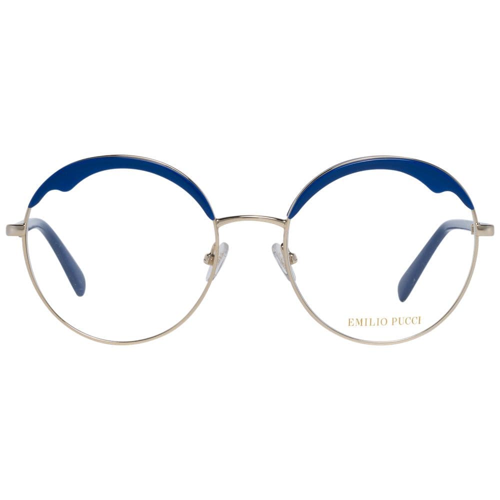 Blue Metal & Plastic Glasses (Frames) - 2