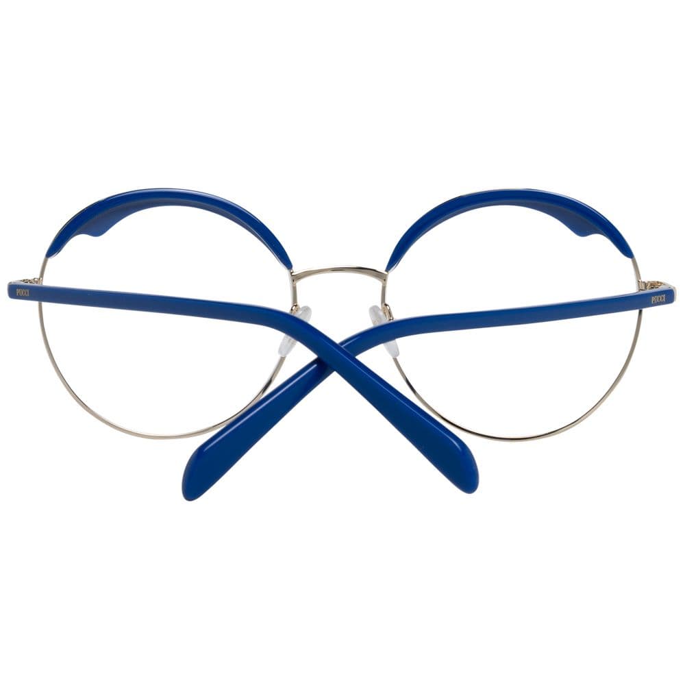 Blue Metal & Plastic Glasses (Frames) - 3