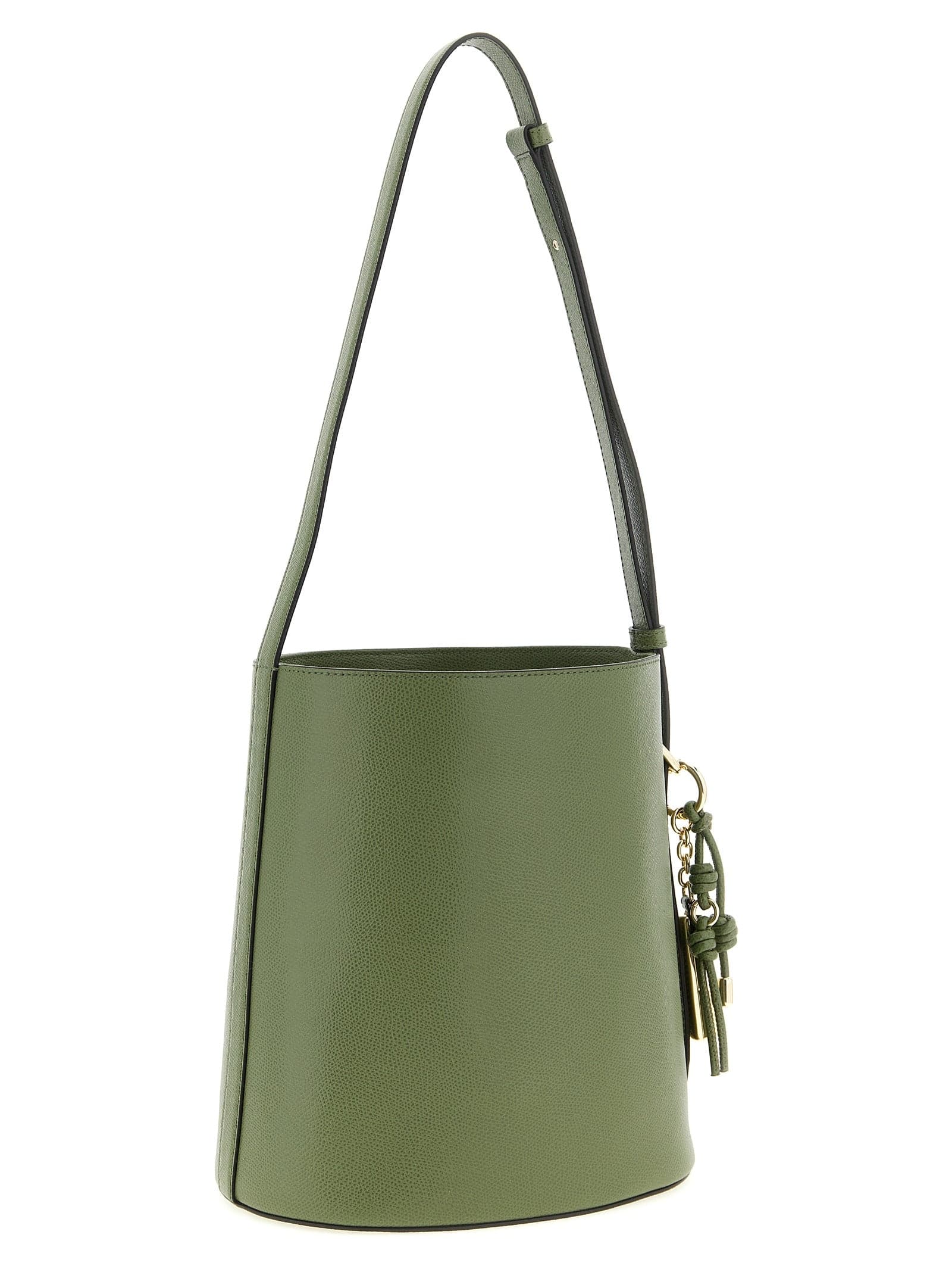 Bicolor Calfskin Shoulder Bag - 2