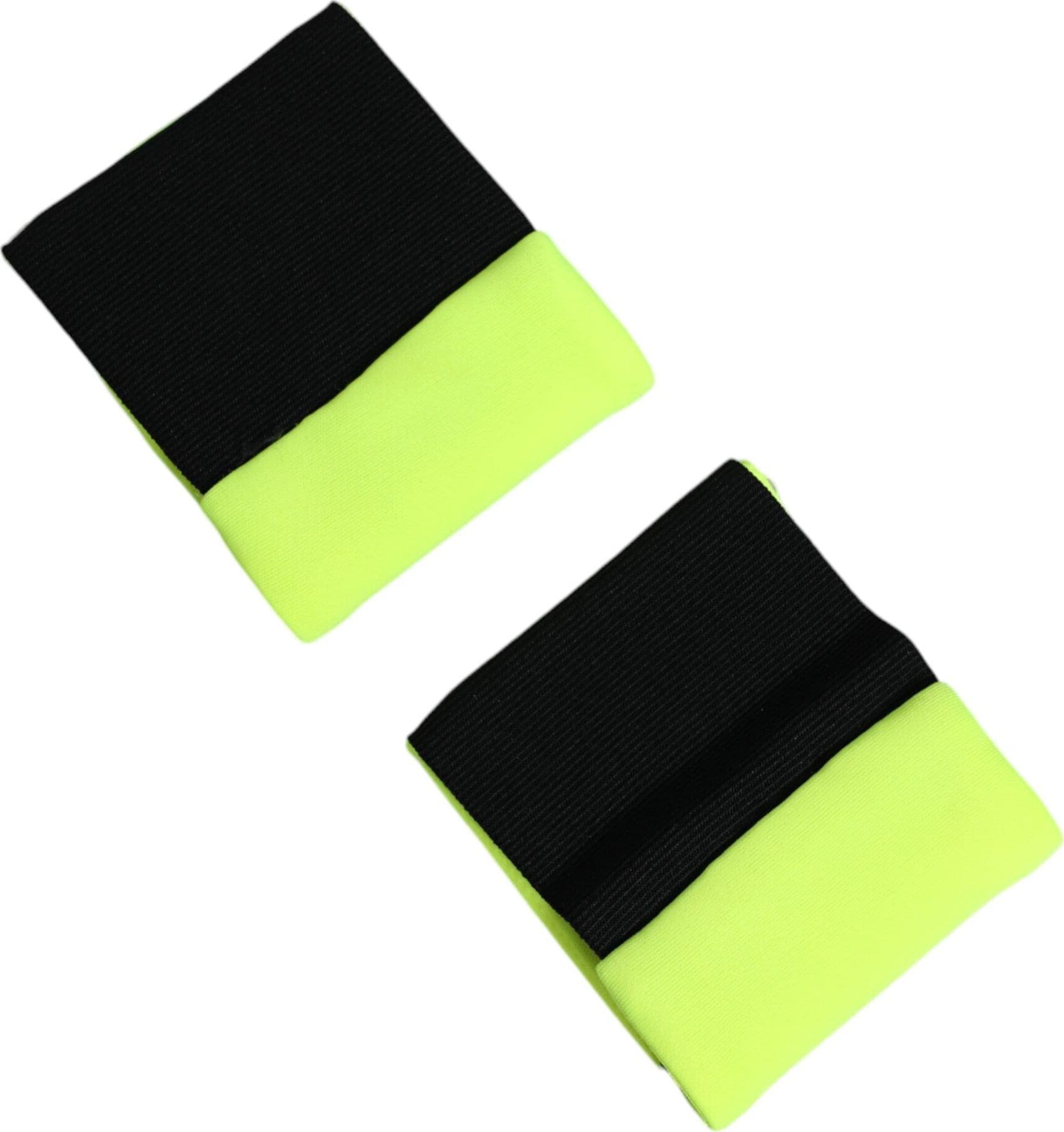 Yellow Green DG Logo Polyester 1 Pair  Wristband - 3