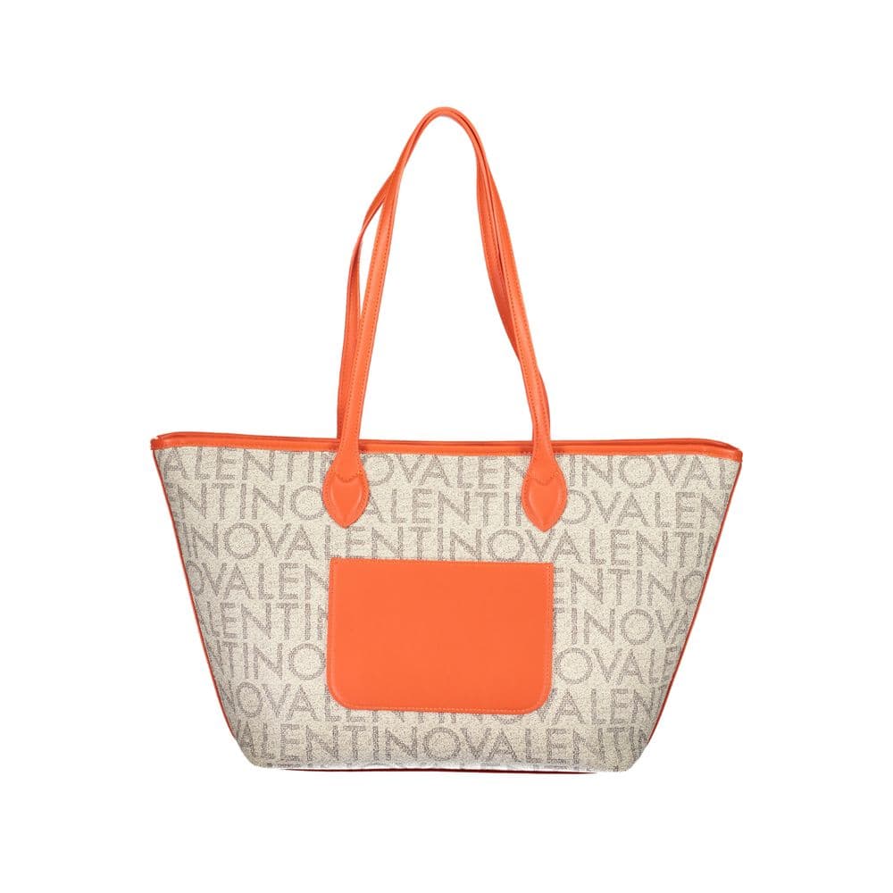 Beige Polyurethane Women's Bag - 2
