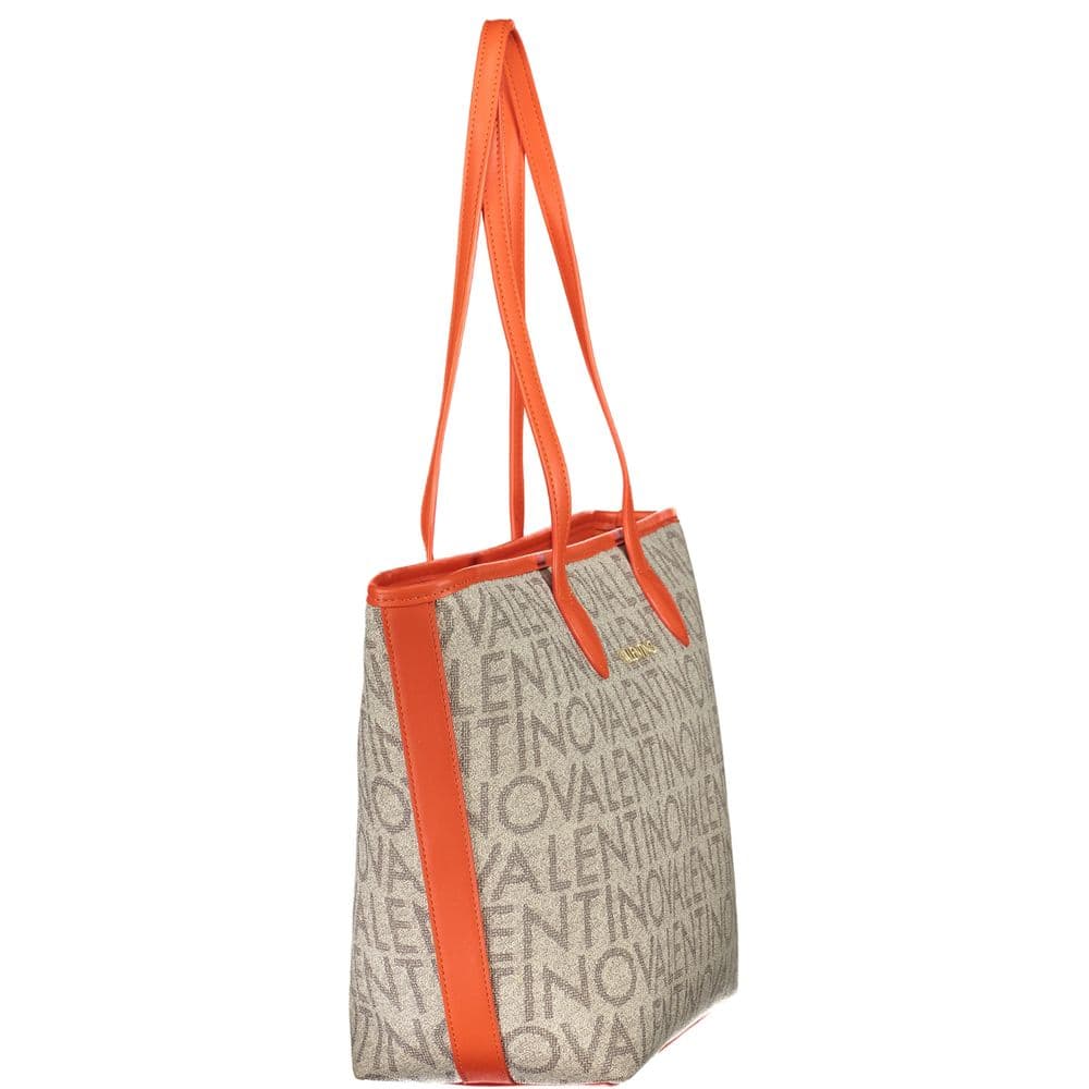 Beige Polyurethane Women's Bag - 3