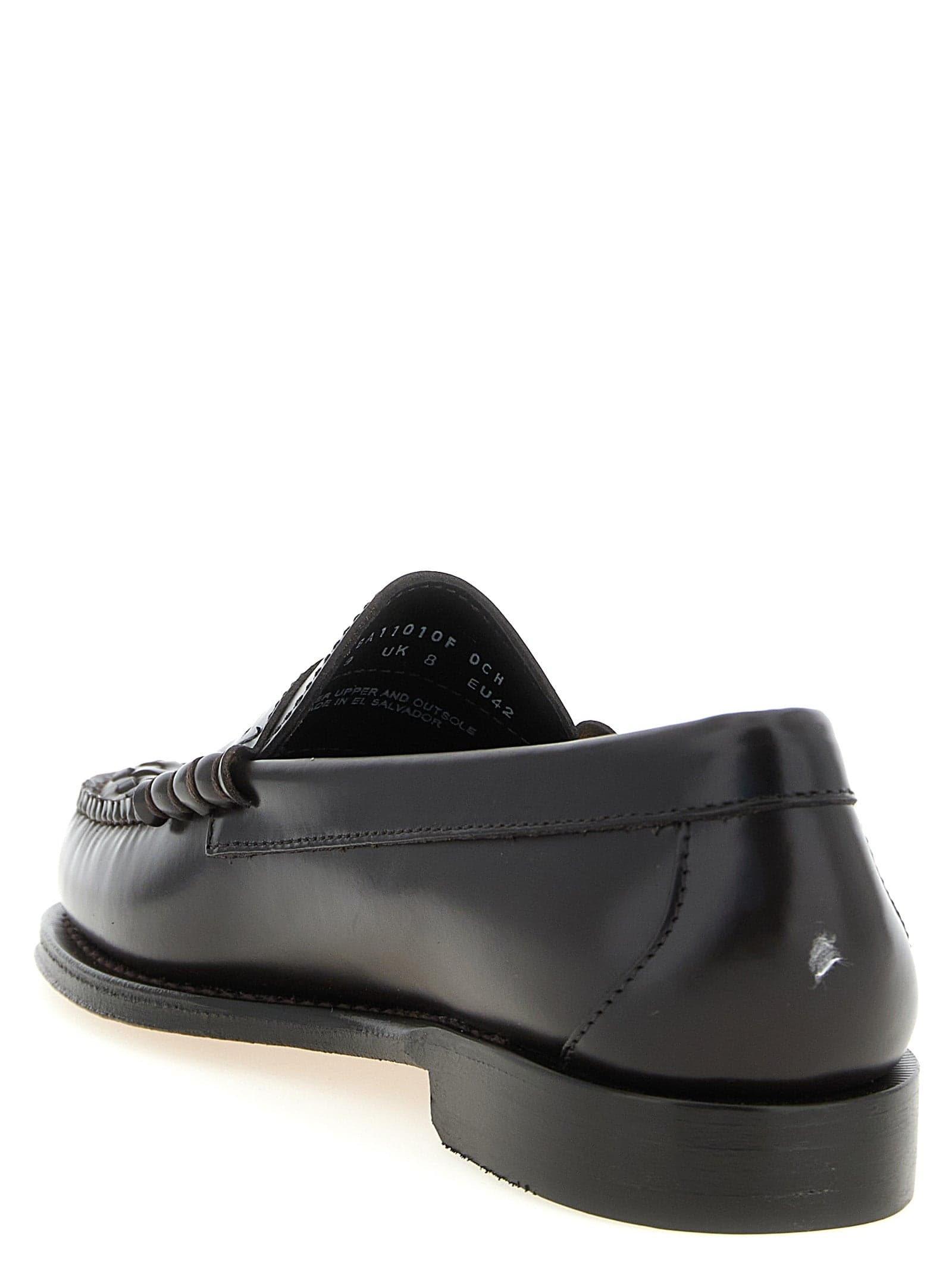 Brown Cowhide Slip-On Loafers - 3
