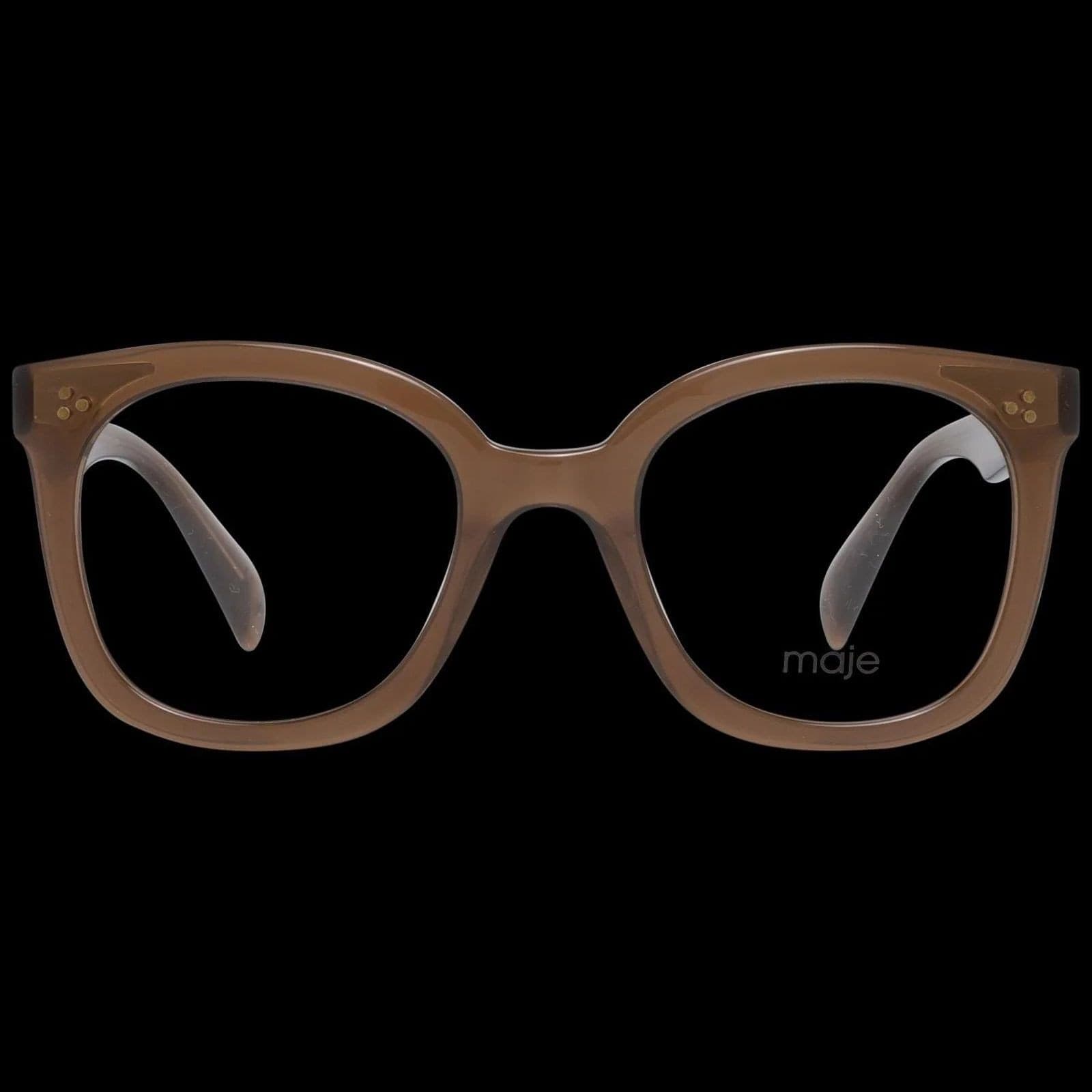 Brown Plastic Glasses (Frames) - 2