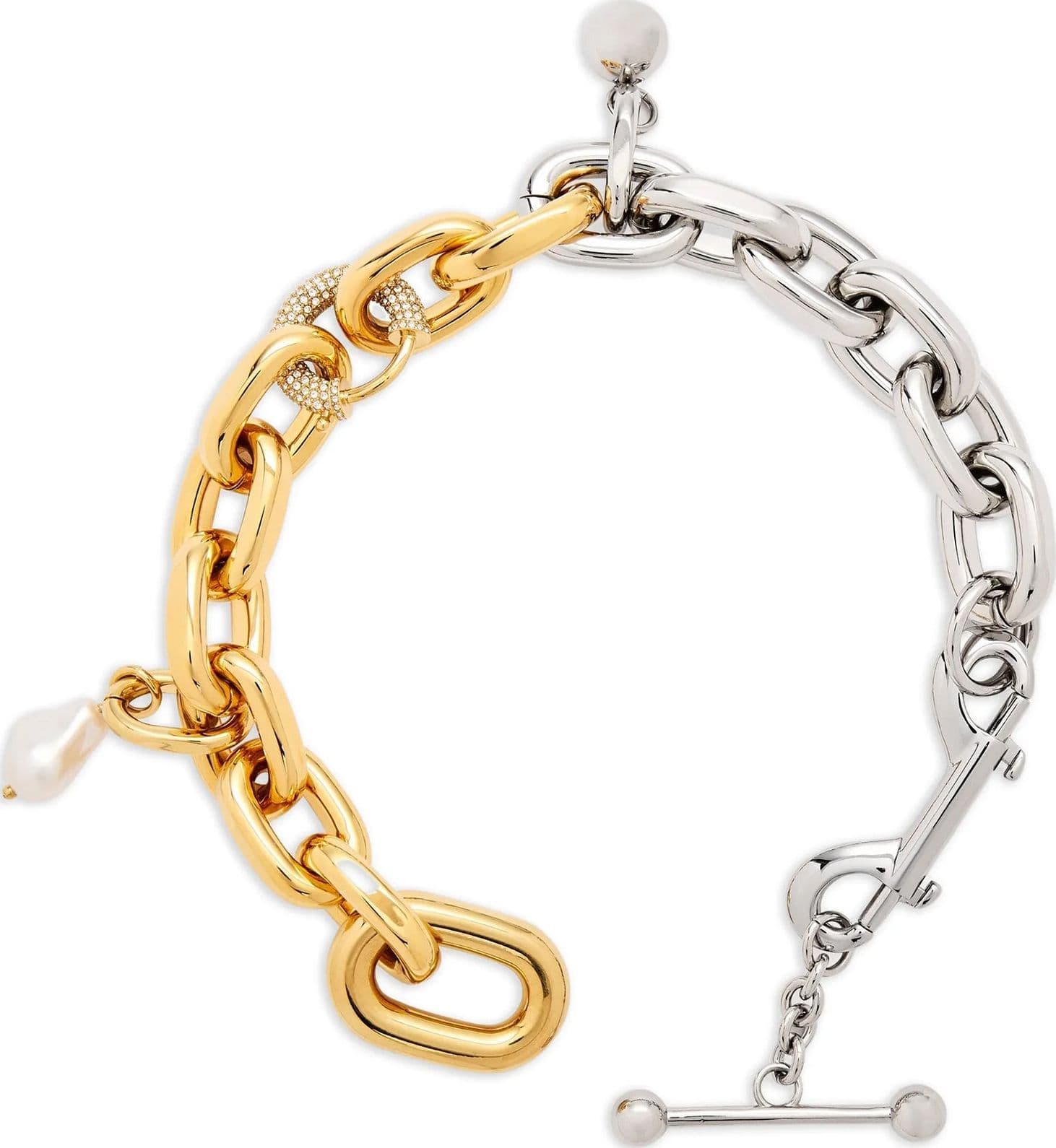 Multicolor Brass Necklace - 2