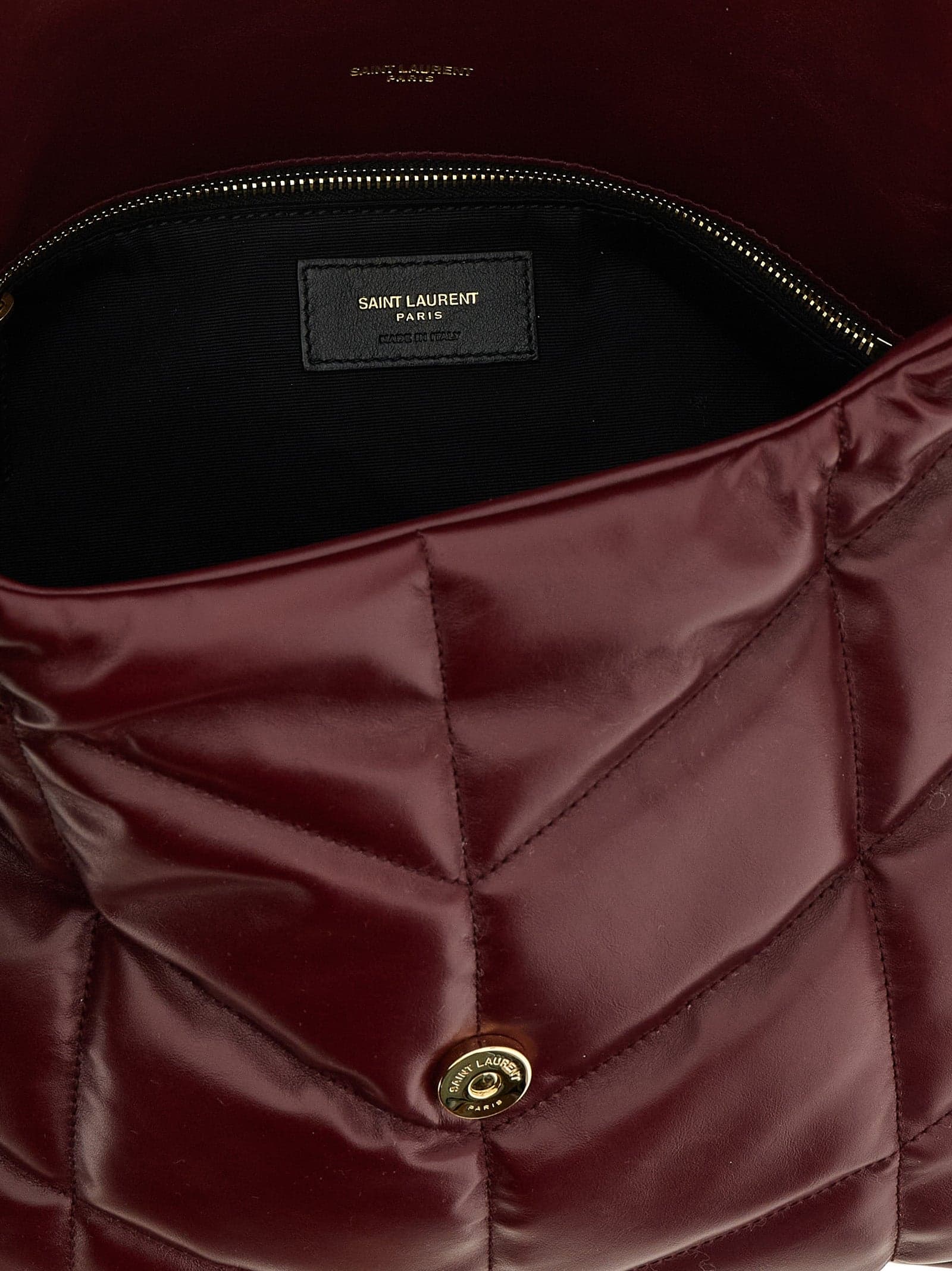 Bordeaux Calfskin Shoulder Bag - 4