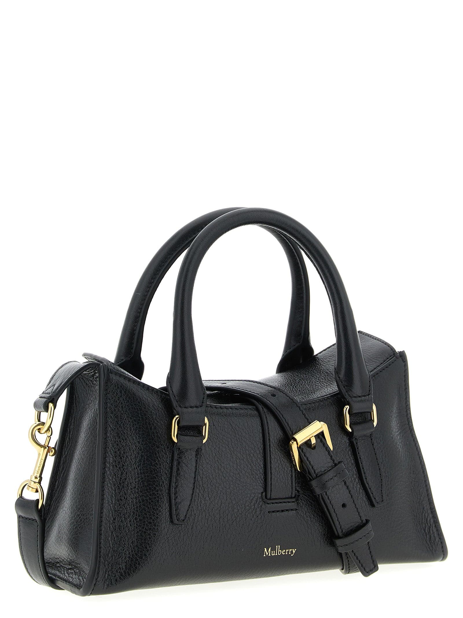 Black Calfskin Handbag - 2