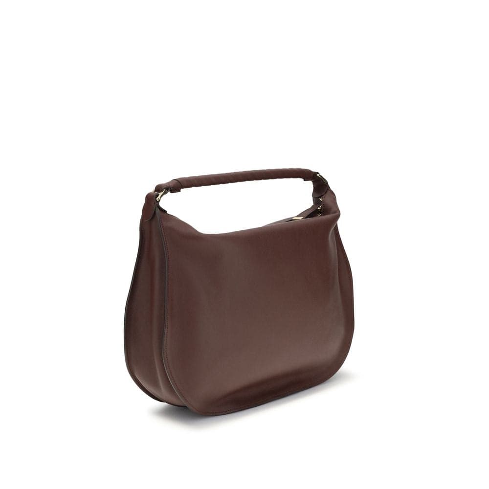 Brown Calf Leather Bos Taurus Shoulder Bag - 3