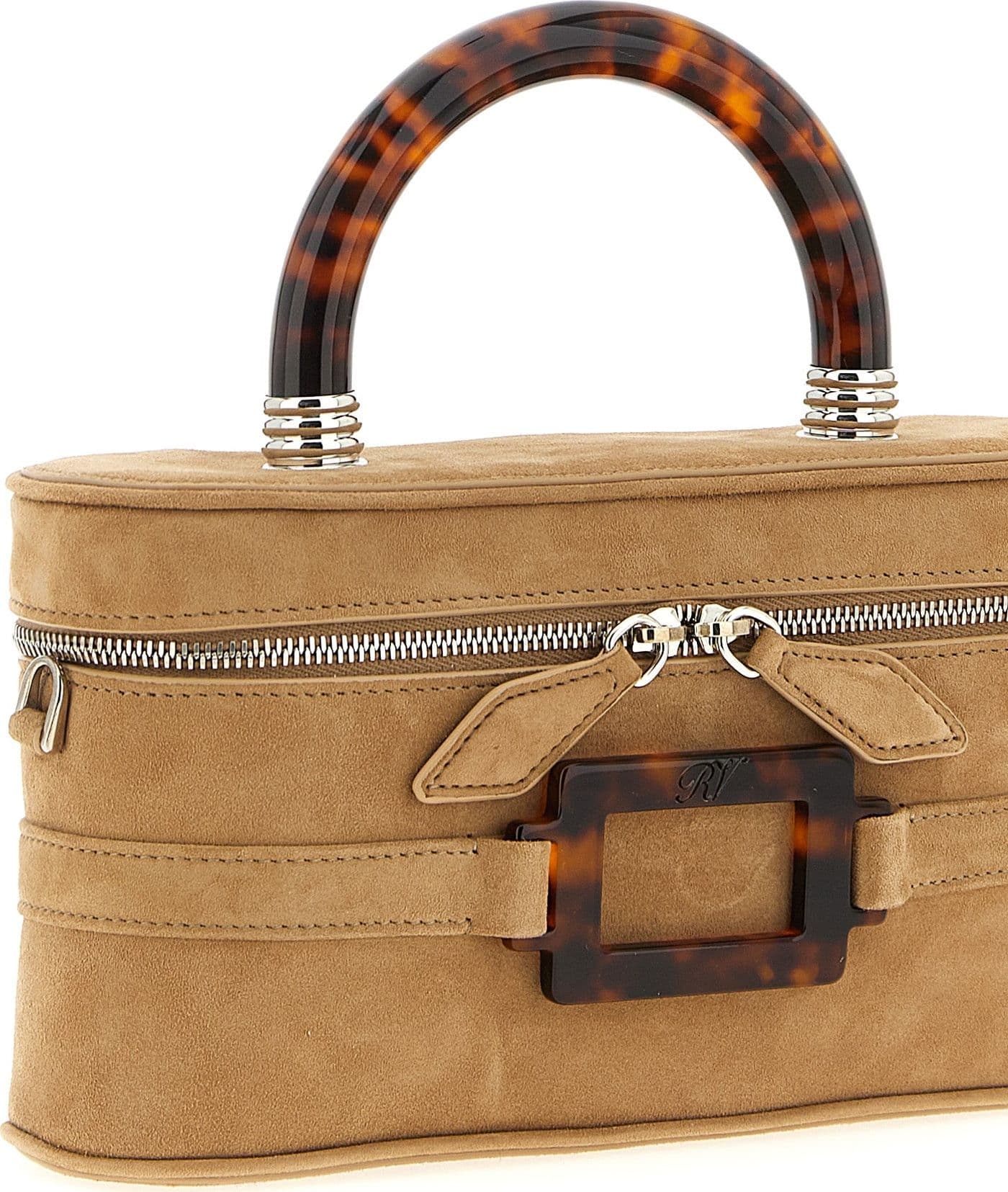 Beige Goatskin Handbag - 3