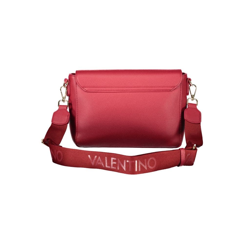 Rosso Poliuretano Donna Bag With Adjustable And Removable Strap - 2