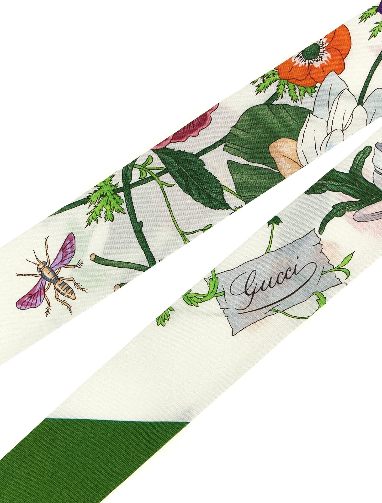 Bicolor Silk Foulard - 3