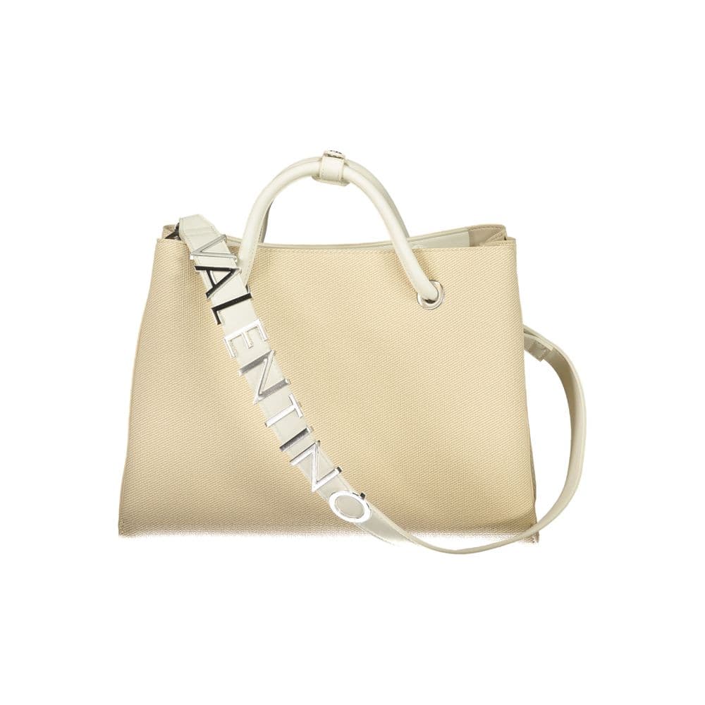 Beige Polyurethane Women's Bag - 2