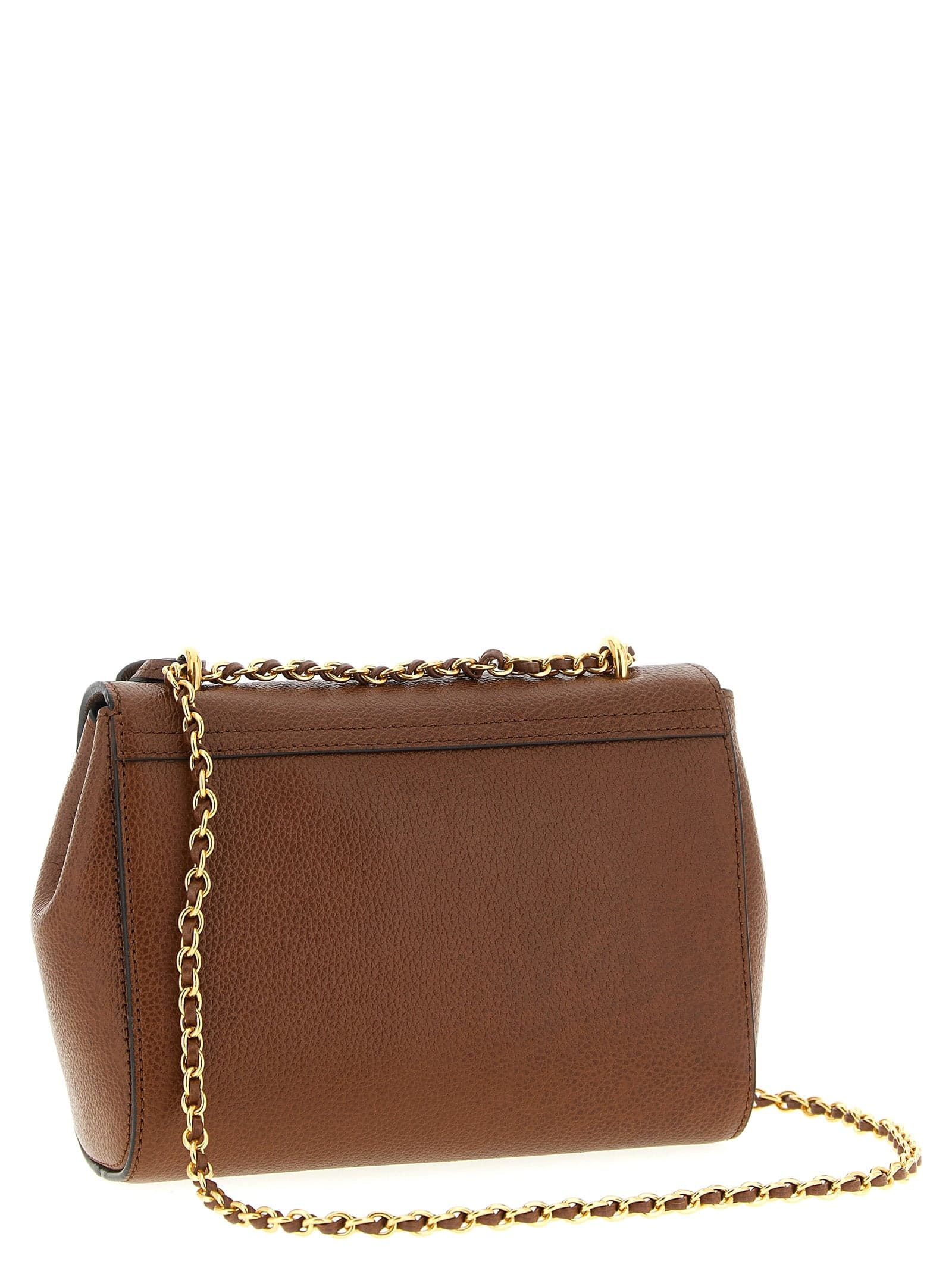 Brown Bovine Leather Shoulder Bag - 2
