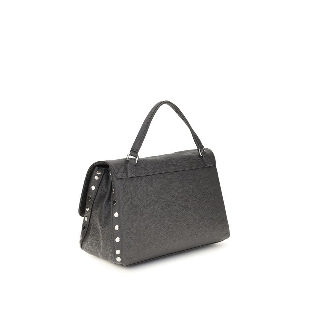 Gray Calf Leather Bos Taurus Handbag - 3