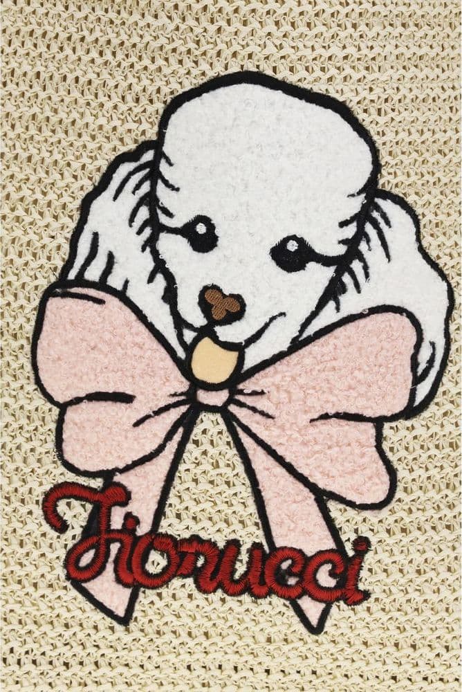Beige Paper Shoulder Bag - 4