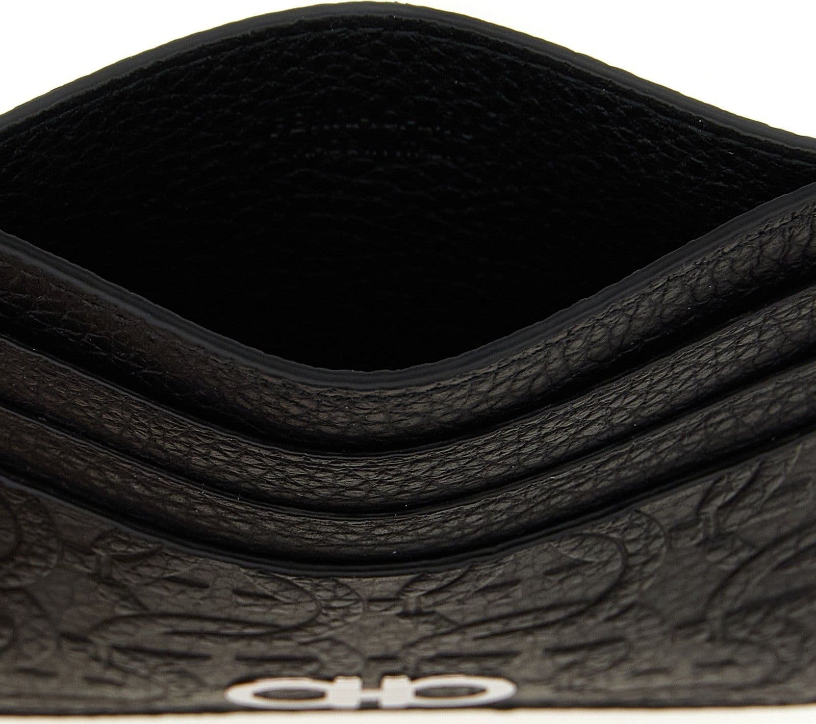 Black Calfskin Cardholder - 3