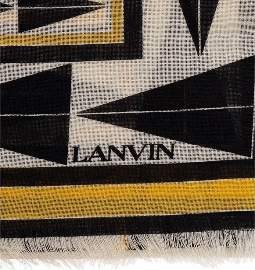Bicolor Wool Foulard - 4
