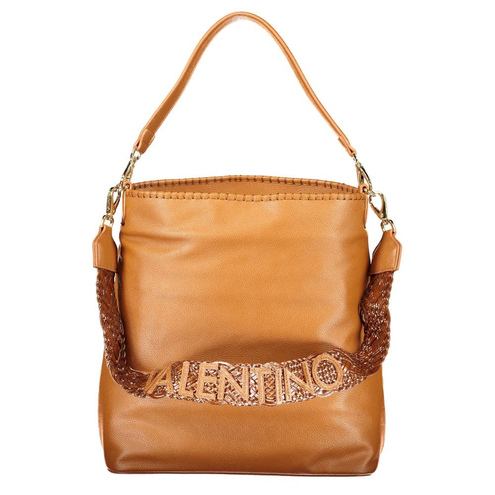 Brown Polyurethane Women's Bag - 2