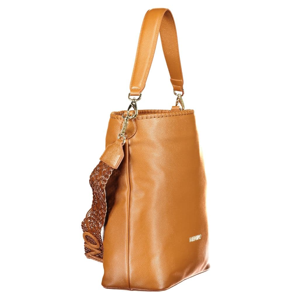 Brown Polyurethane Women's Bag - 3