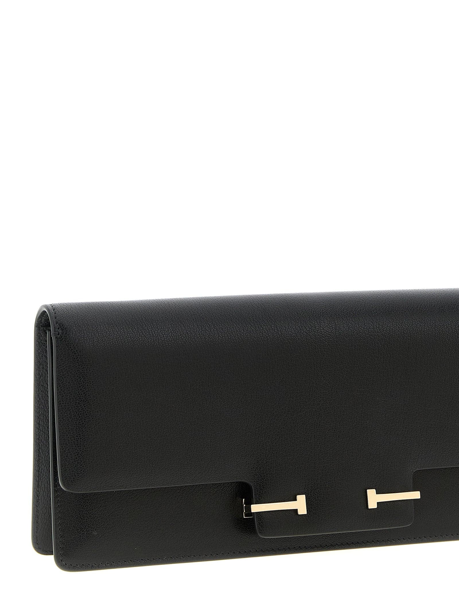 Black Goatskin Shoulder Bag - 3