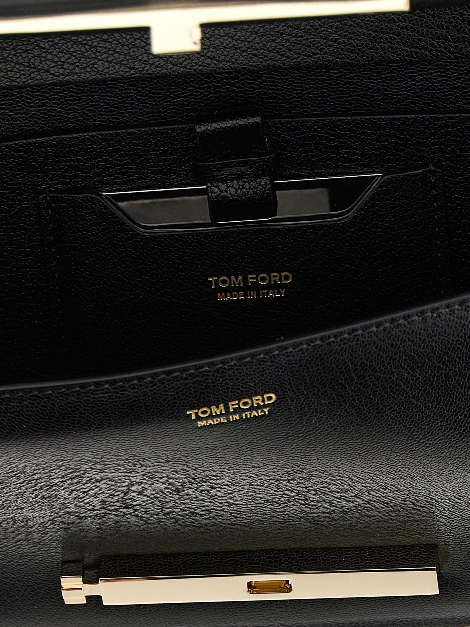 Black Goatskin Shoulder Bag - 4