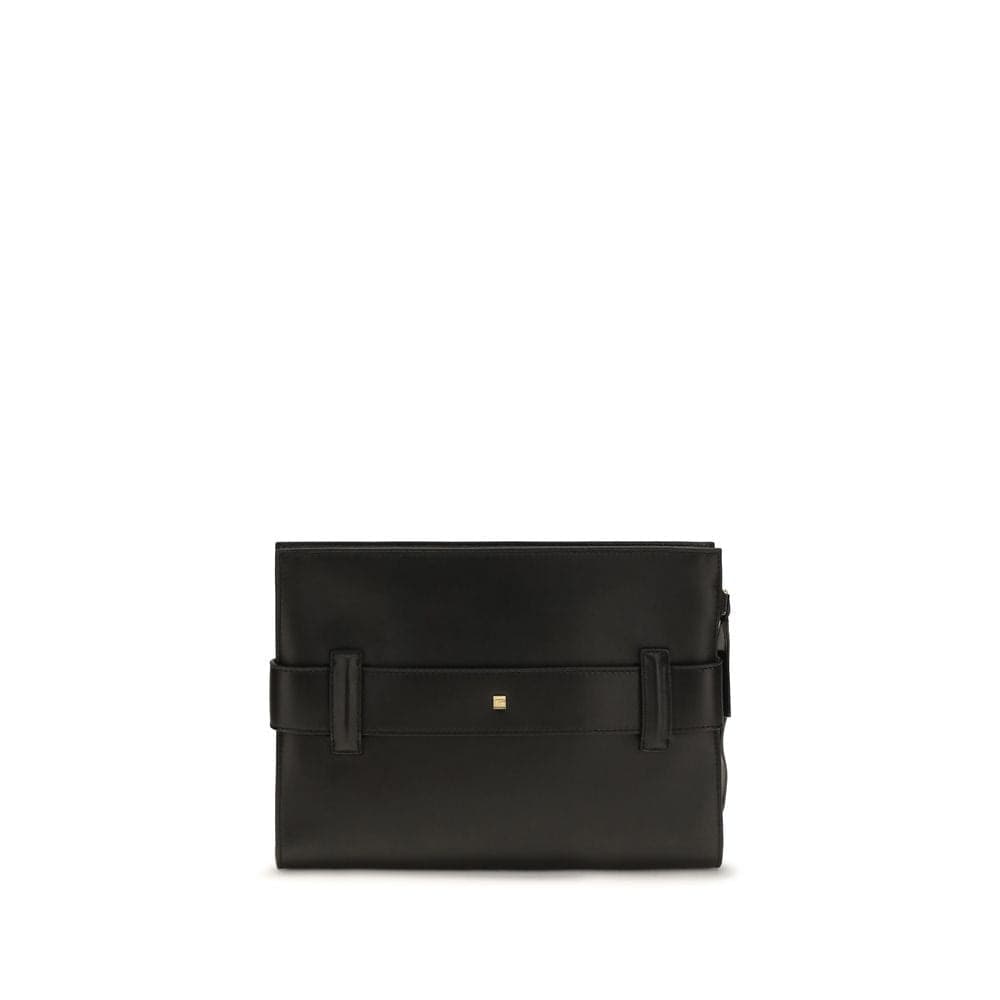 Black Lamb Ovis Aries Aries Clutch Bag - 2