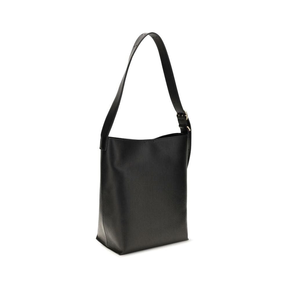 Black Calf Leather Bos Taurus Handbag - 3