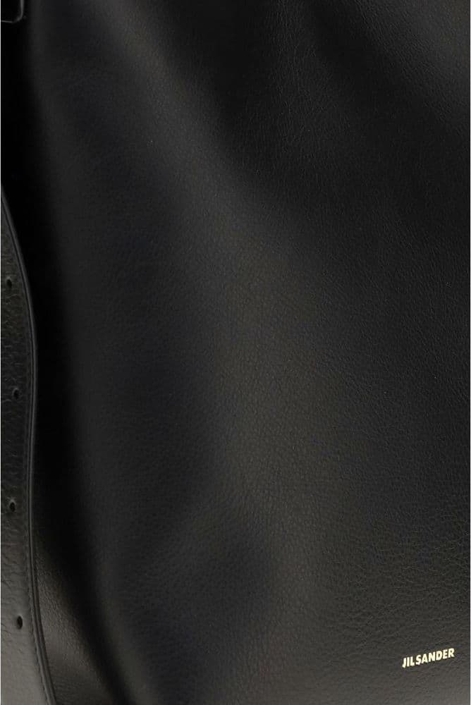 Black Calf Leather Bos Taurus Handbag - 4