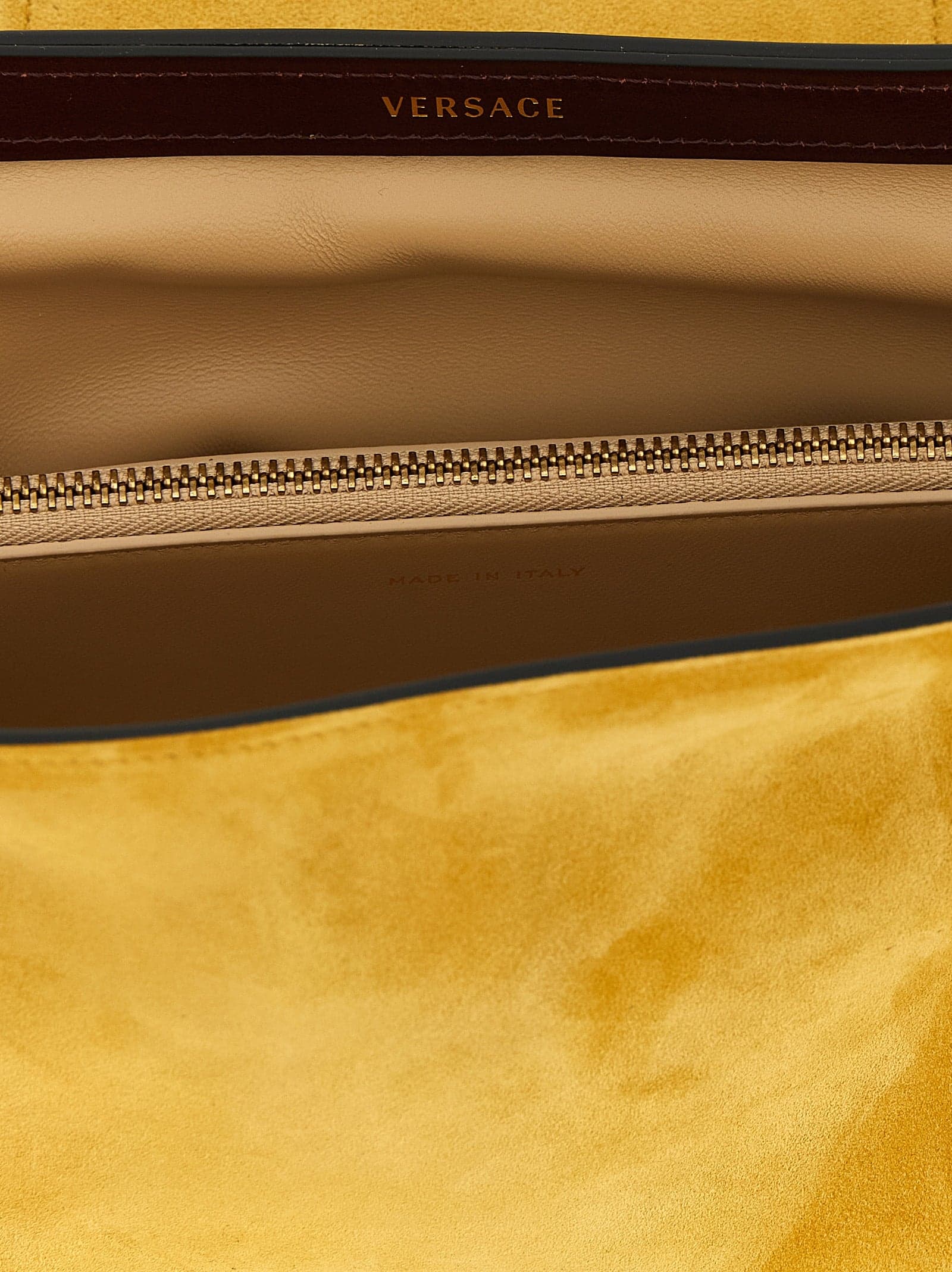 Bicolor Calfskin Clutch Bag - 4
