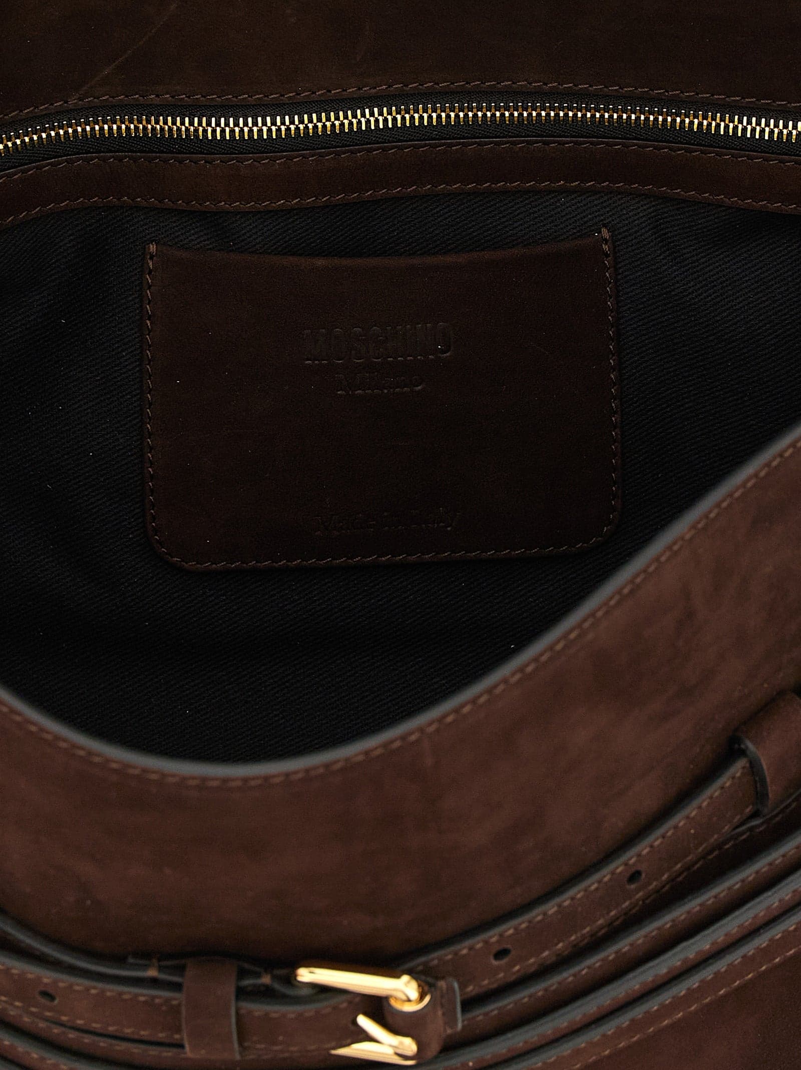 Brown Calfskin Shoulder Bag - 4