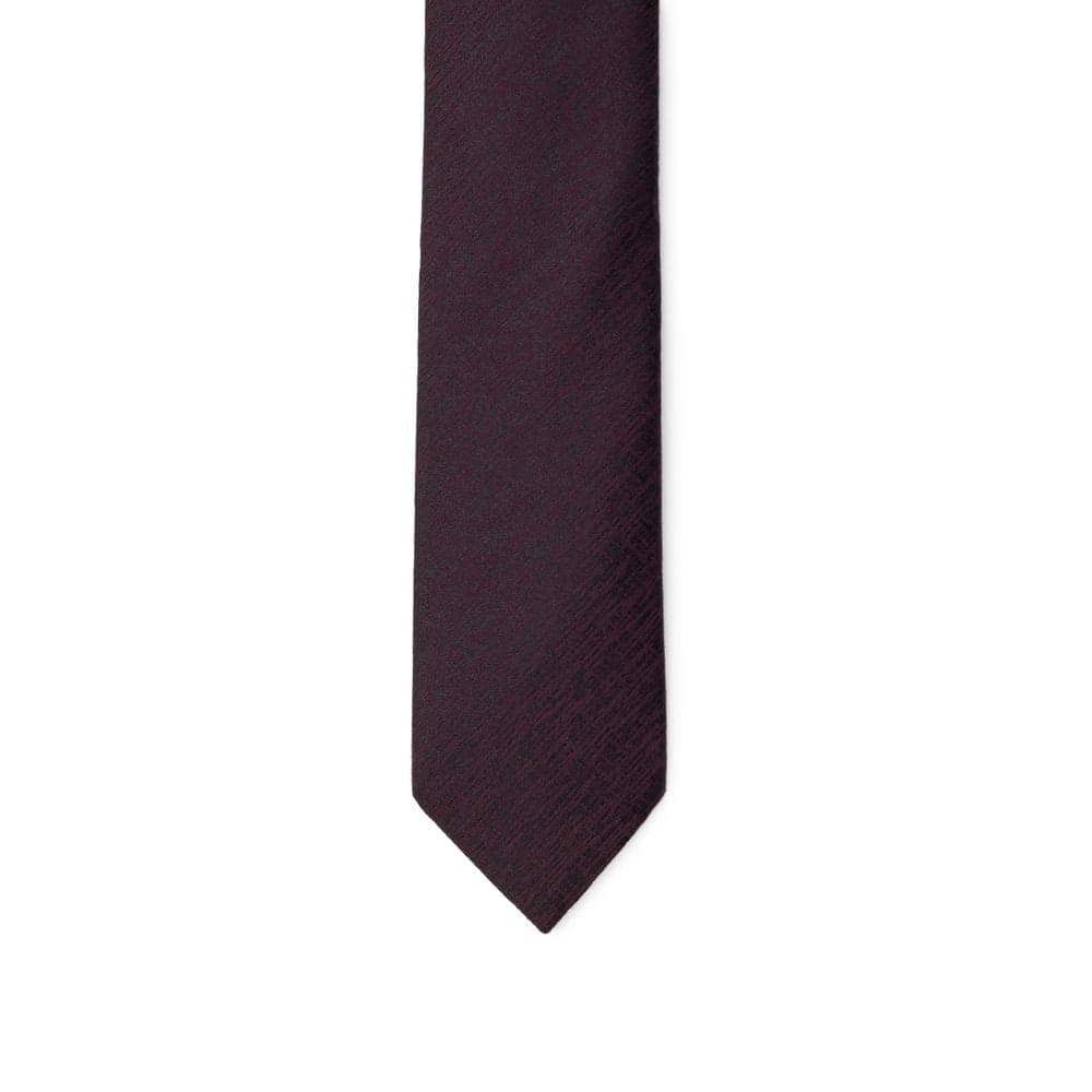 Purple Wool Tie - 3