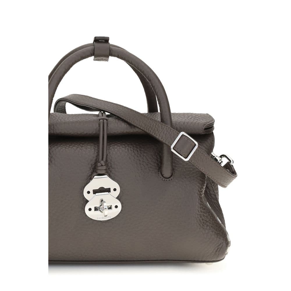 Brown Calf Leather Bos Taurus Shoulder Bag - 4