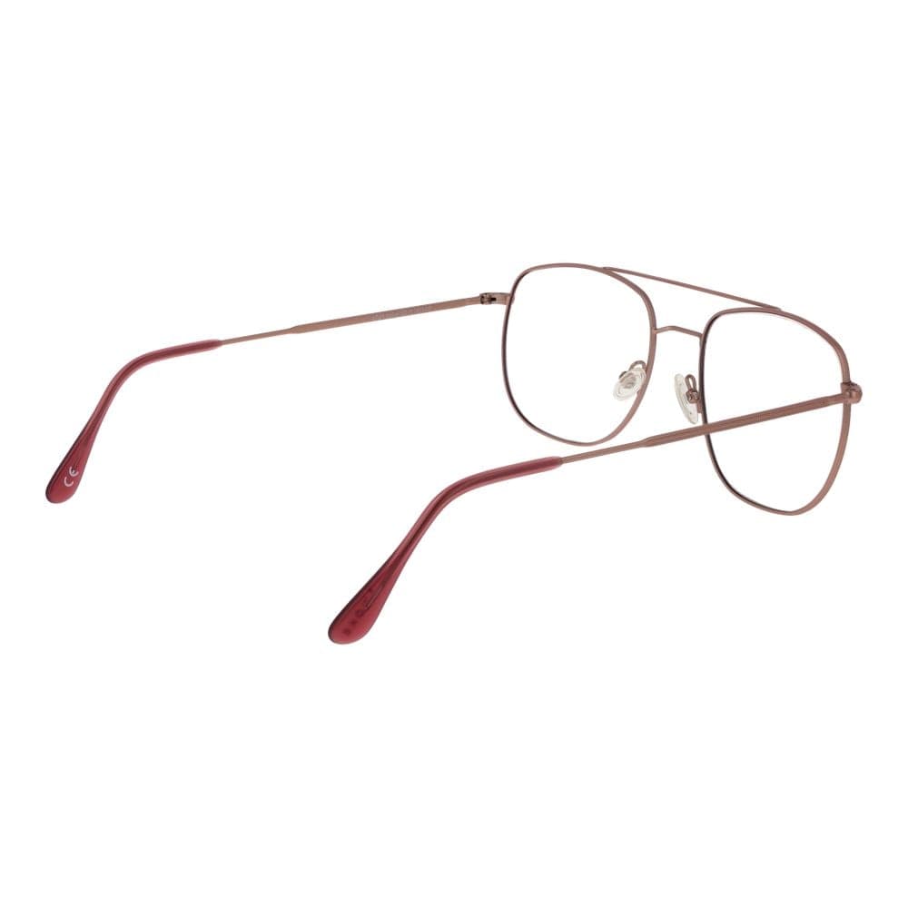 Burgundy Metal Glasses (Frames) - 3