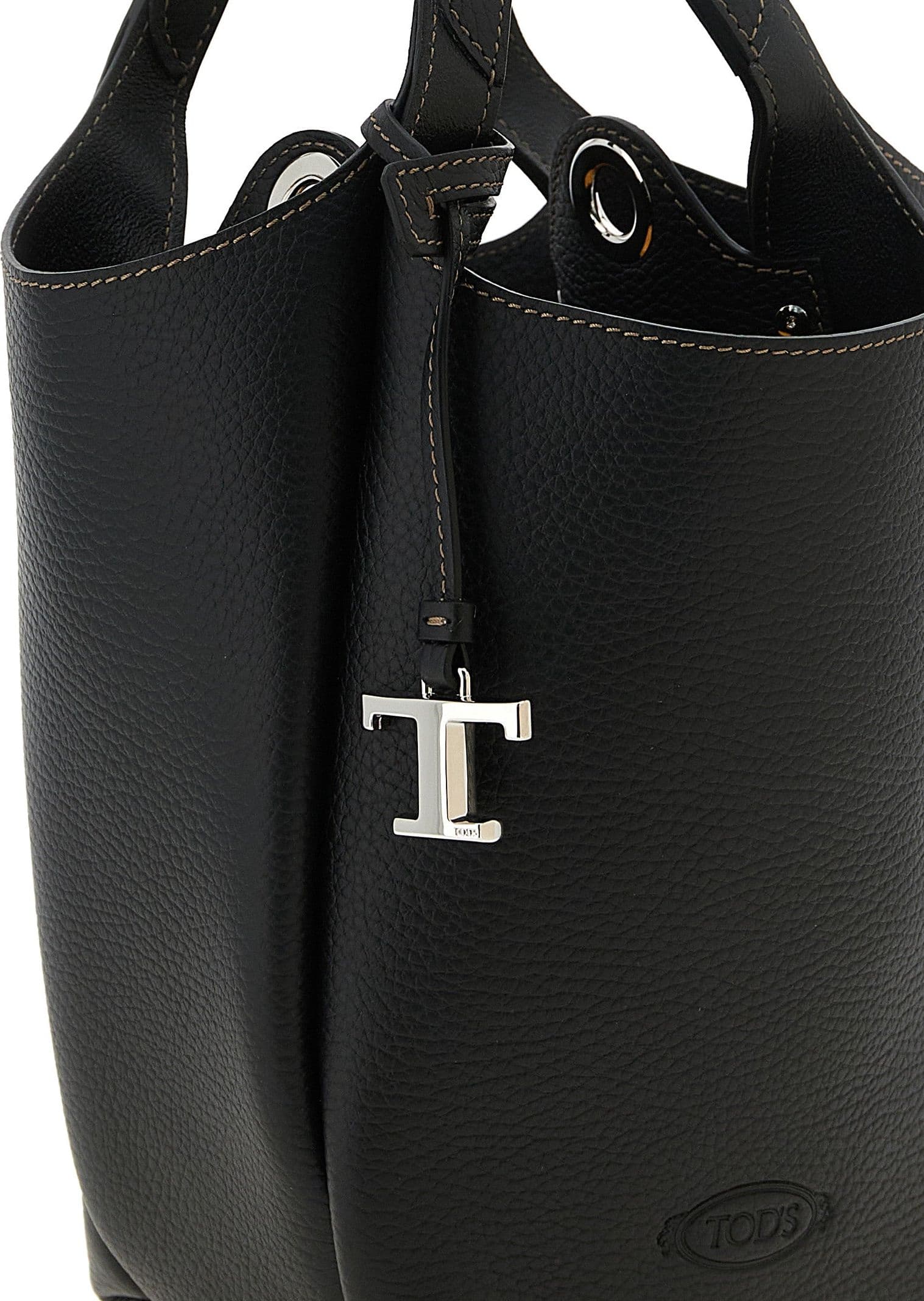 Black Calfskin Handbag - 3