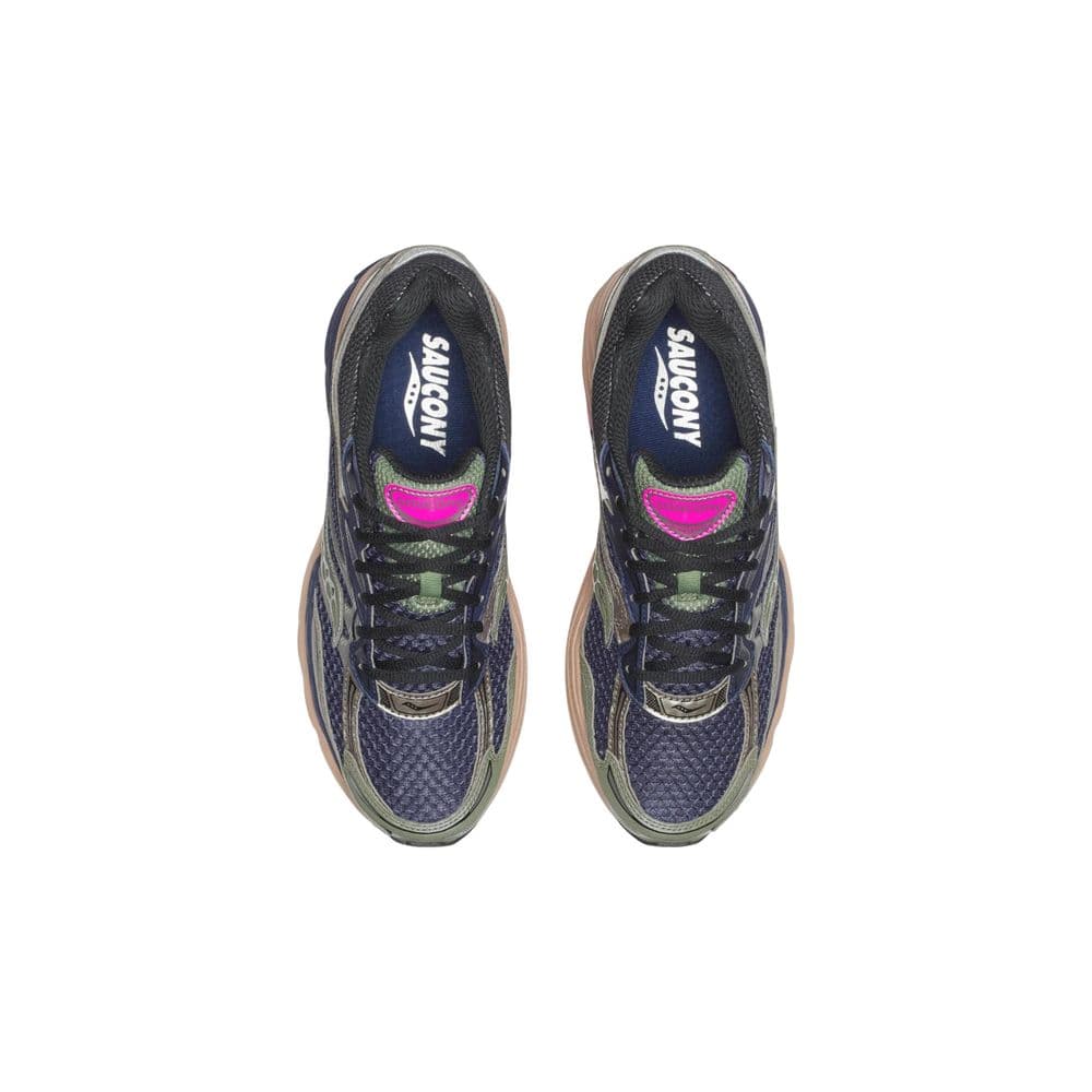 Blue Synthetic Athletic Sneakers - 2