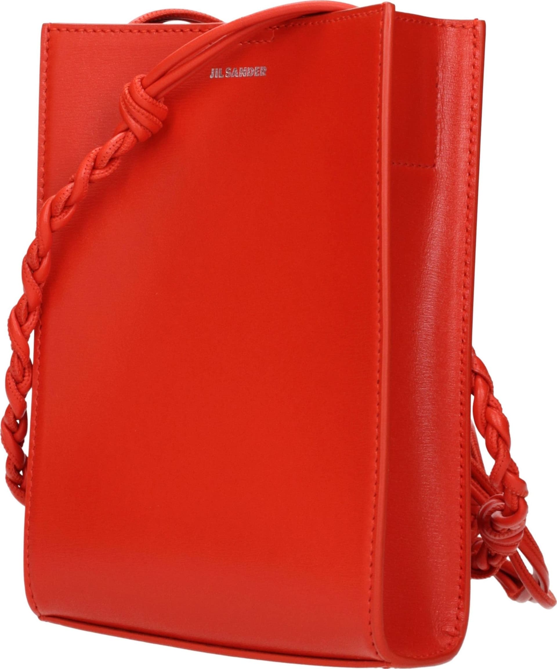 Red Leather Crossbody Bag - 2