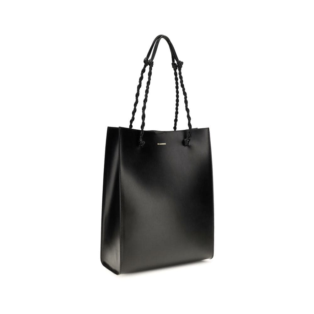 Black Calf Leather Bos Taurus Shoulder Bag - 2